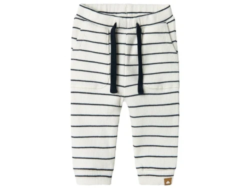 Name It bukser cloud dancer med striber